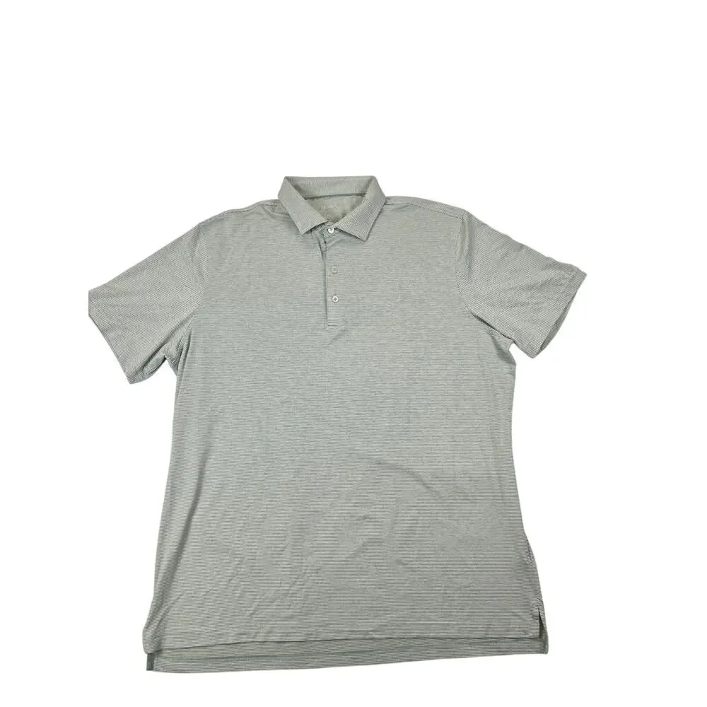 johnnie-O Mens XL Polo Shirt Golf Short Sleeve green